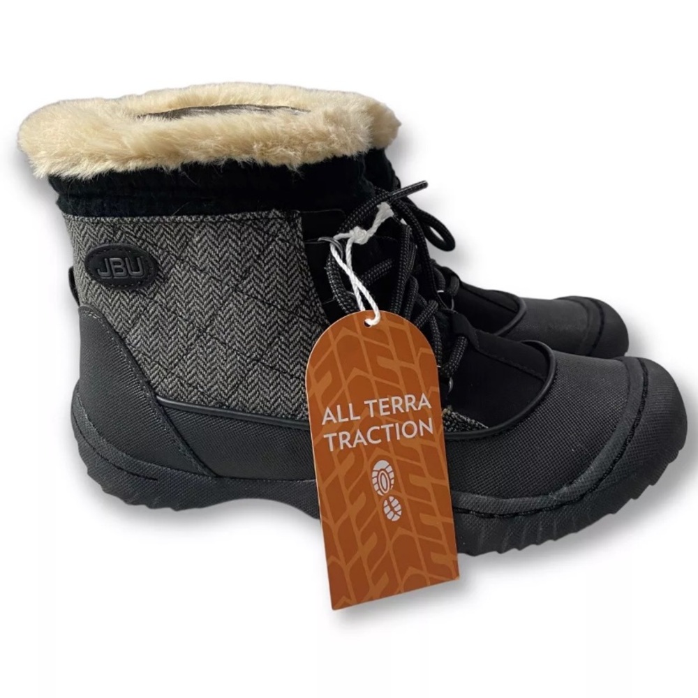 JBU women Black Winter Boots